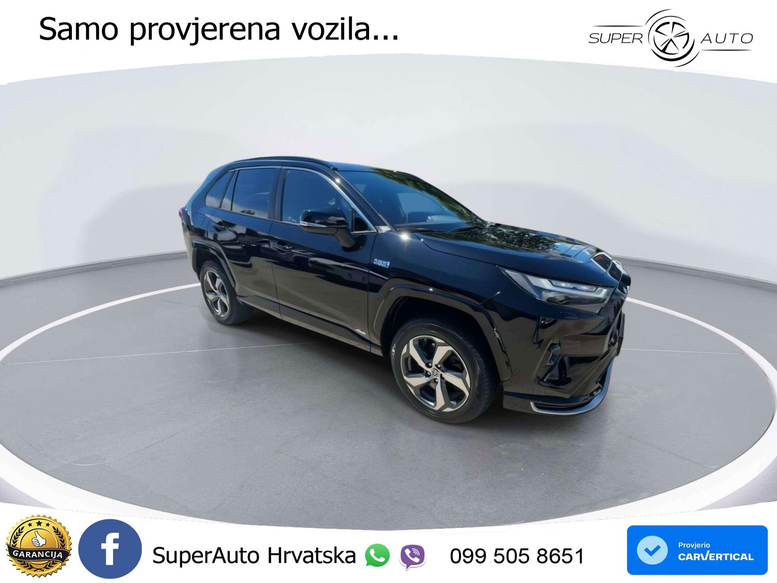 Toyota RAV4 Prime 2.5 D-4S (302 KS) Hybrid E-Four e-CVT LED+GR SJED+ACC