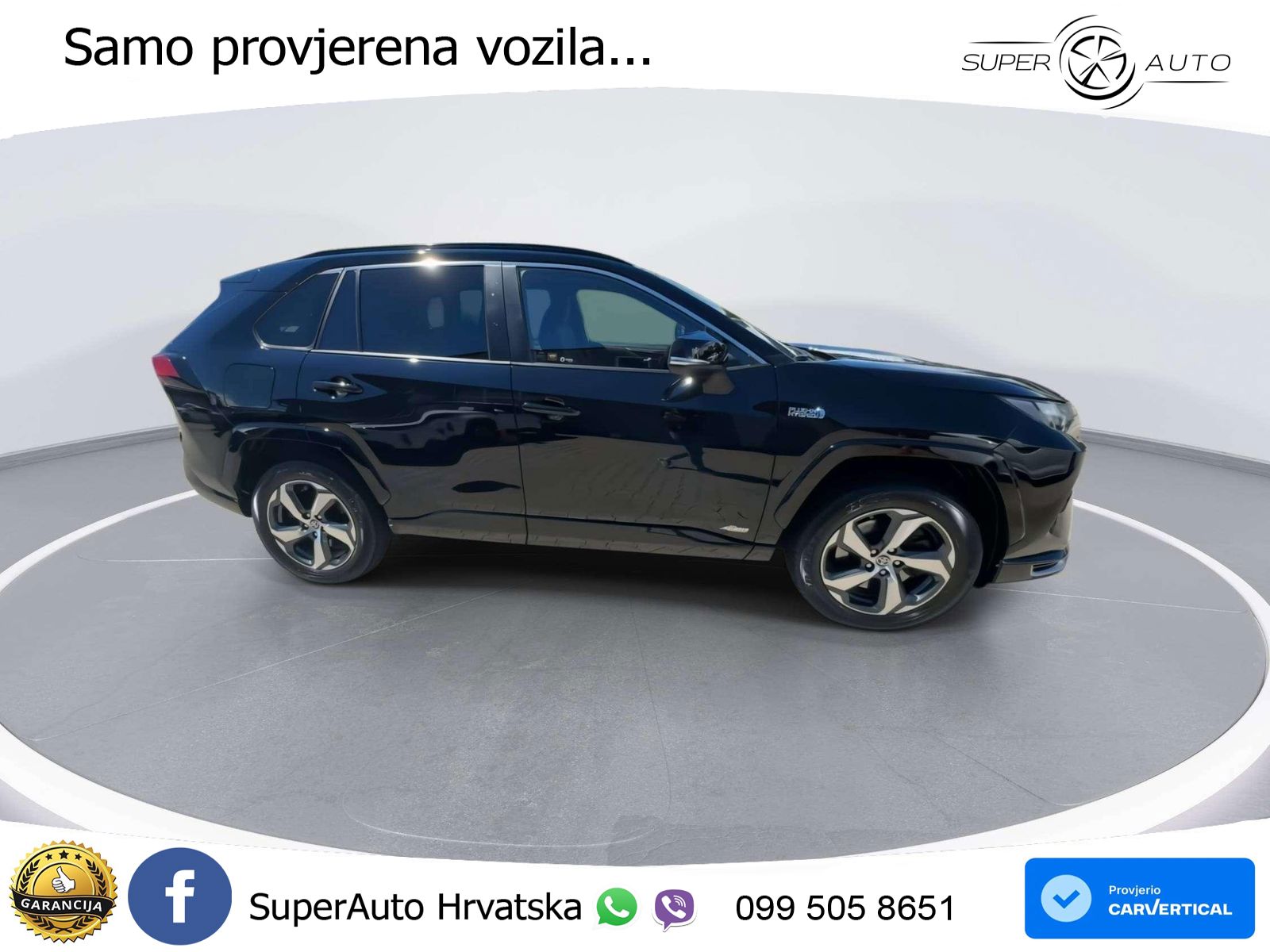 Toyota RAV4 Prime 2.5 D-4S (302 KS) Hybrid E-Four e-CVT LED+GR SJED+ACC