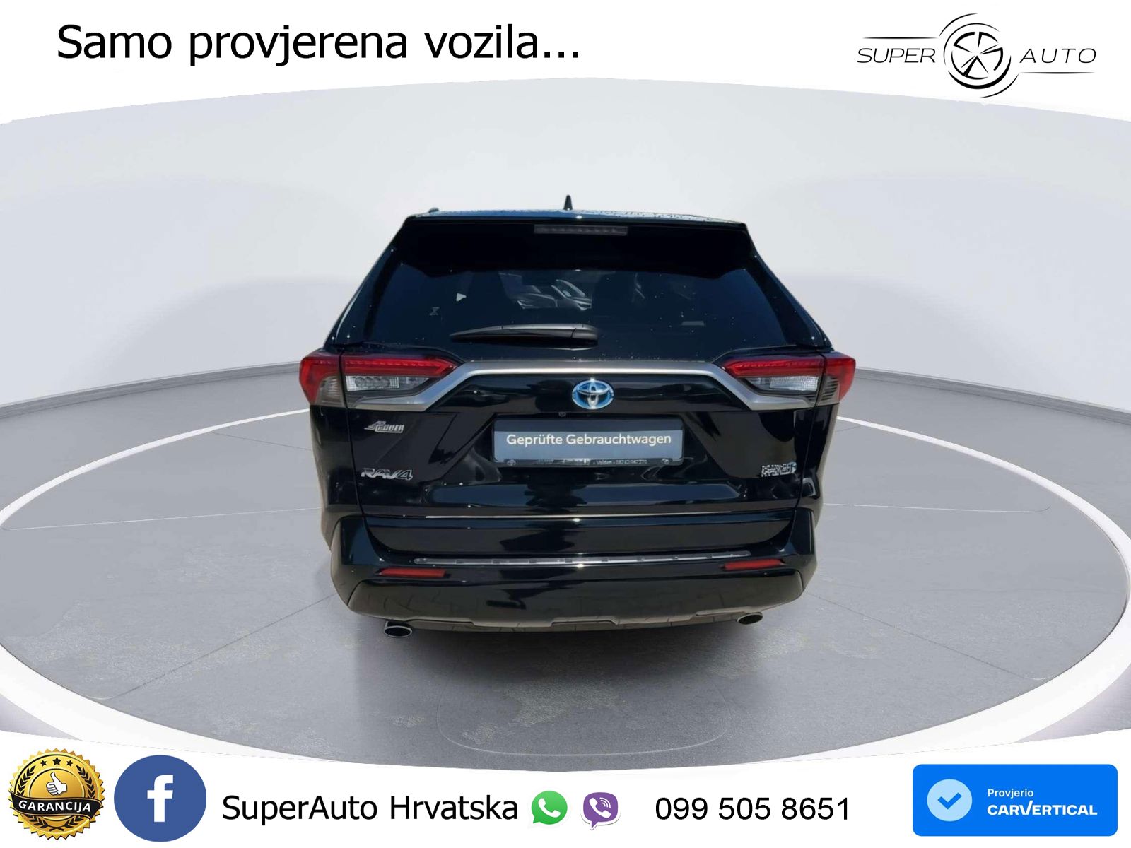 Toyota RAV4 Prime 2.5 D-4S (302 KS) Hybrid E-Four e-CVT LED+GR SJED+ACC