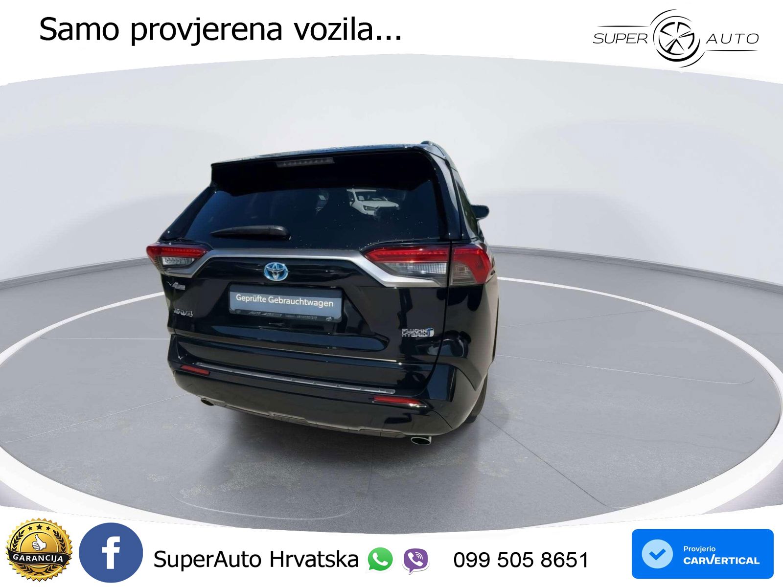 Toyota RAV4 Prime 2.5 D-4S (302 KS) Hybrid E-Four e-CVT LED+GR SJED+ACC