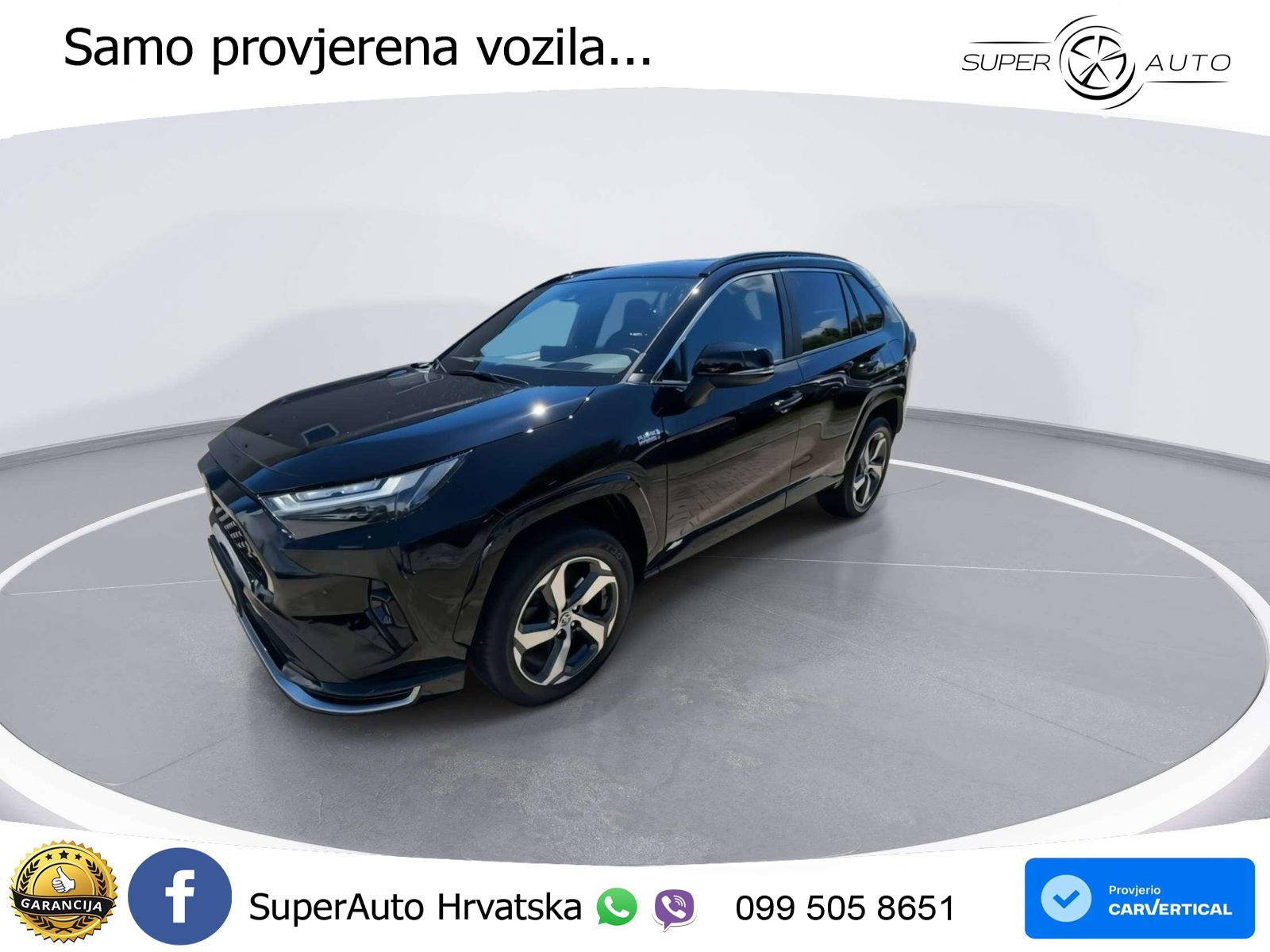Toyota RAV4 Prime 2.5 D-4S (302 KS) Hybrid E-Four e-CVT LED+GR SJED+ACC