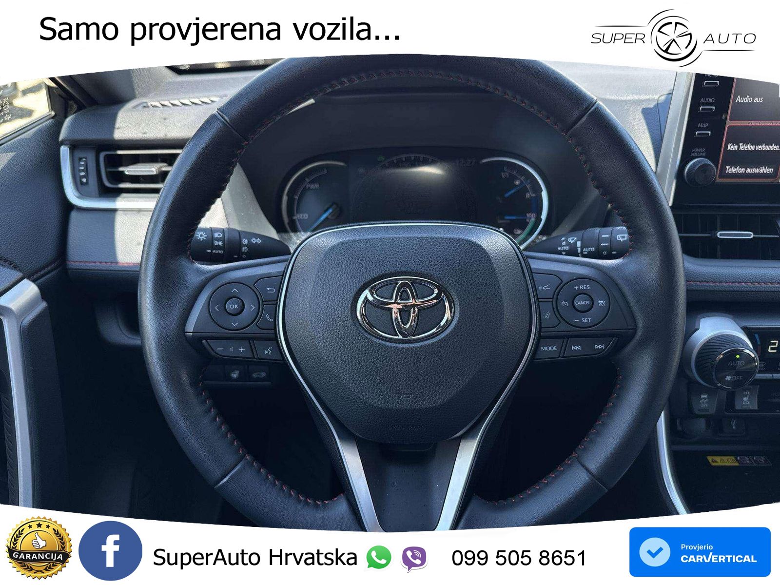 Toyota RAV4 Prime 2.5 D-4S (302 KS) Hybrid E-Four e-CVT LED+GR SJED+ACC