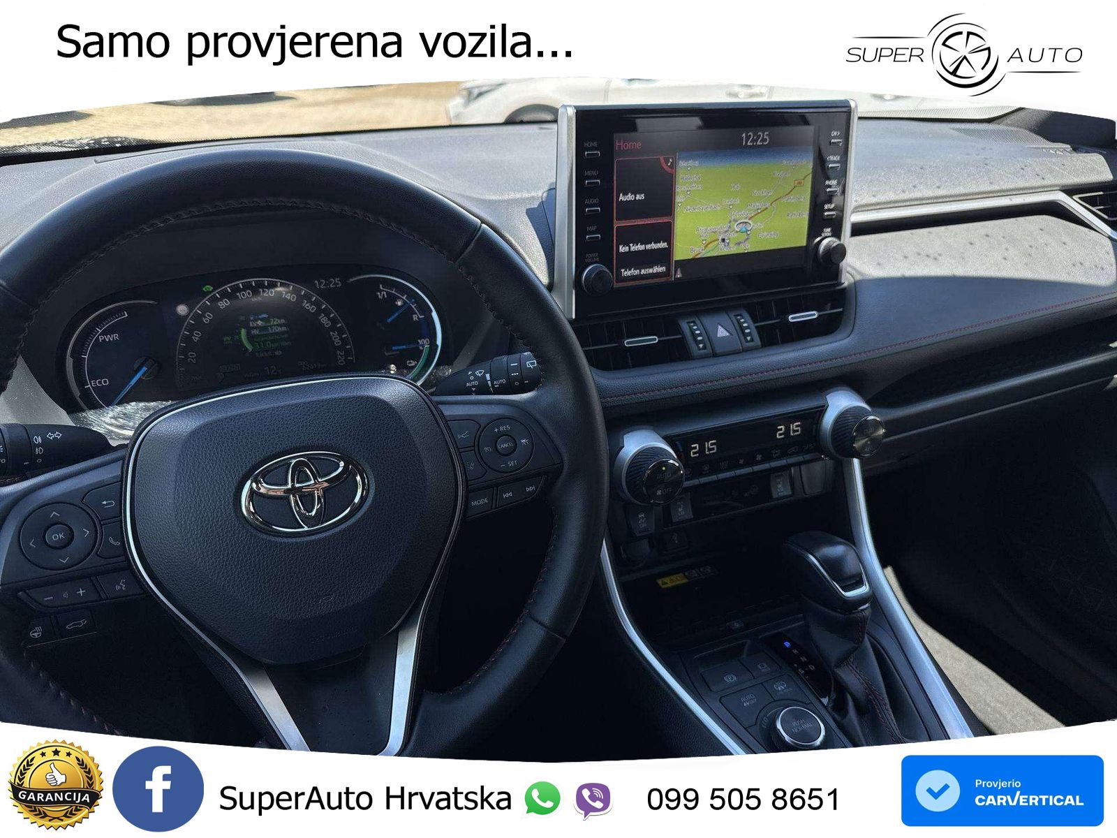 Toyota RAV4 Prime 2.5 D-4S (302 KS) Hybrid E-Four e-CVT LED+GR SJED+ACC