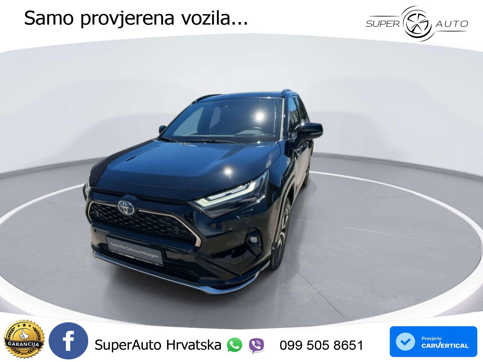 Toyota RAV4 Prime 2.5 D-4S (302 KS) Hybrid E-Four e-CVT LED+GR SJED+ACC
