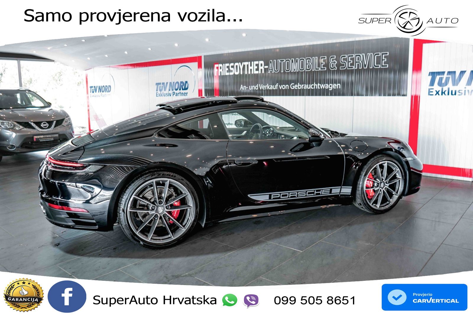 Porsche 911 Carrera S 3.0 (450 KS) PDK ZRAČNI+ACC+GR SJED+KAM+PANO