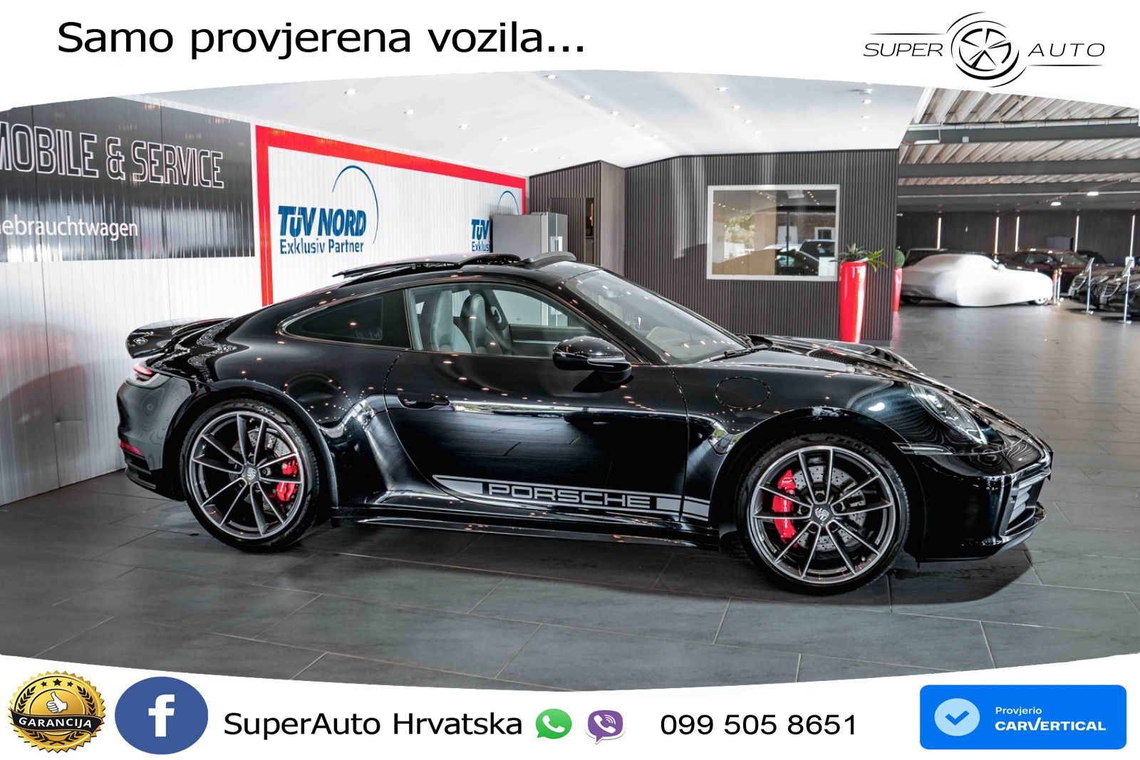 Porsche 911 Carrera S 3.0 (450 KS) PDK ZRAČNI+ACC+GR SJED+KAM+PANO