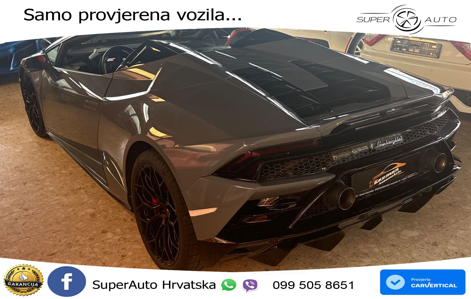 Lamborghini Huracan EVO Spyder 5.2 V10 (610 KS) LDF