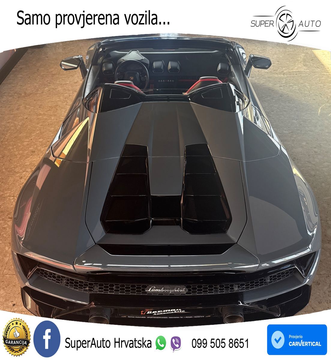 Lamborghini Huracan EVO Spyder 5.2 V10 (610 KS) LDF