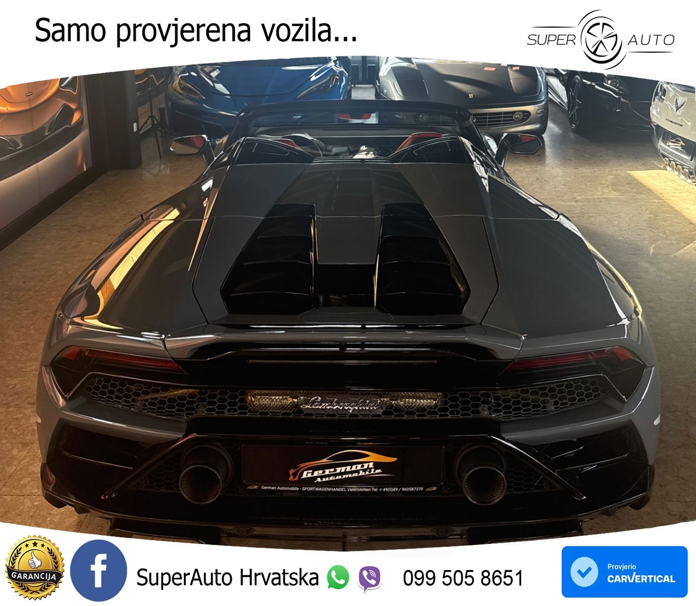Lamborghini Huracan EVO Spyder 5.2 V10 (610 KS) LDF