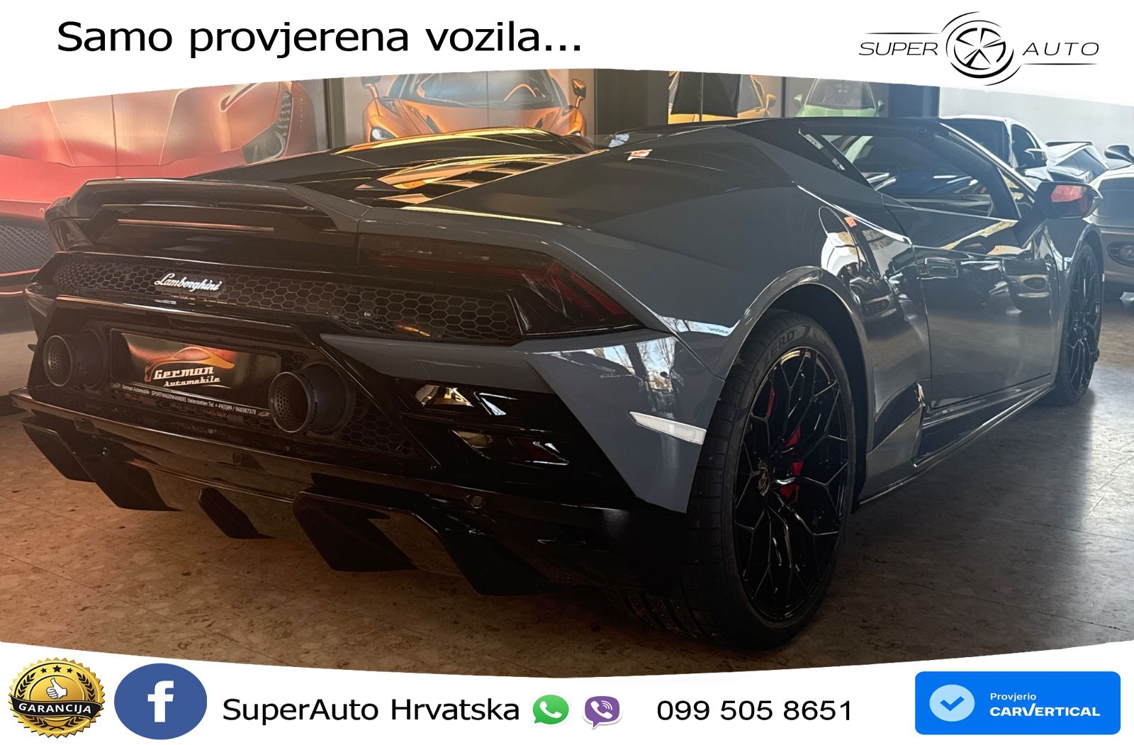 Lamborghini Huracan EVO Spyder 5.2 V10 (610 KS) LDF