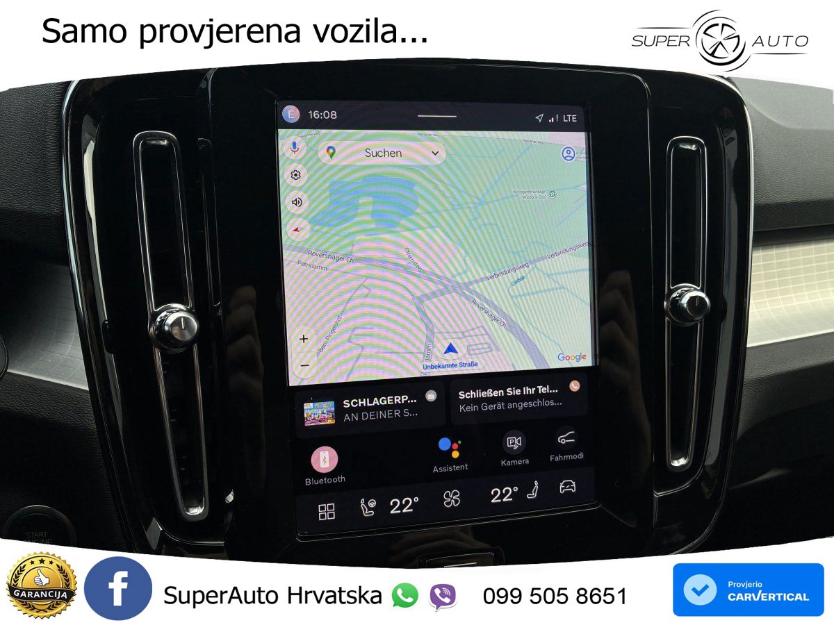 Volvo XC40 2.0 B3 163 KS Automatic LED+GR SJED+ACC
