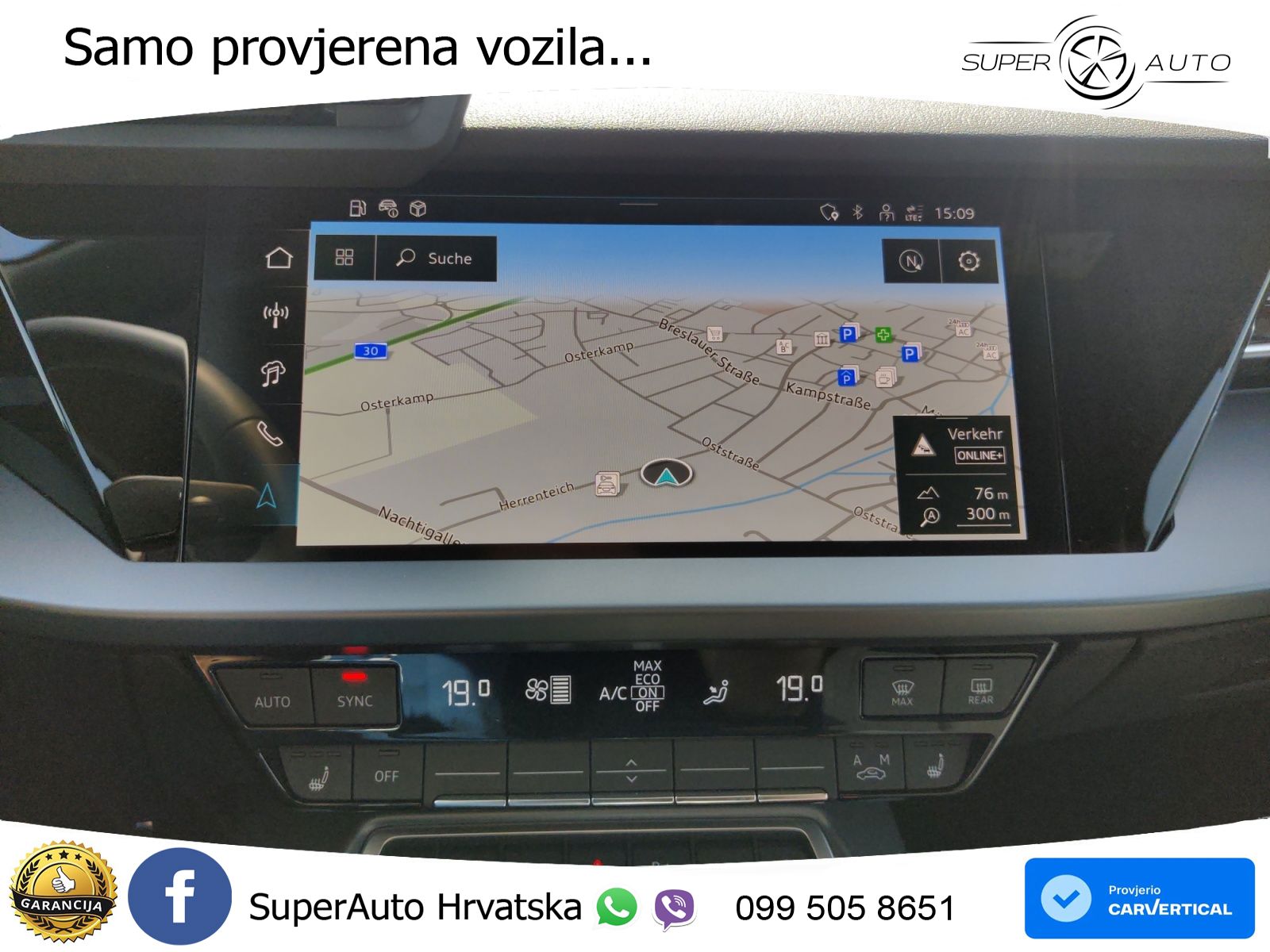 Audi A3 Sportback 40 TFSI e (204 KS) Plug-in Hybrid S tronic LED+GR SJED+ACC