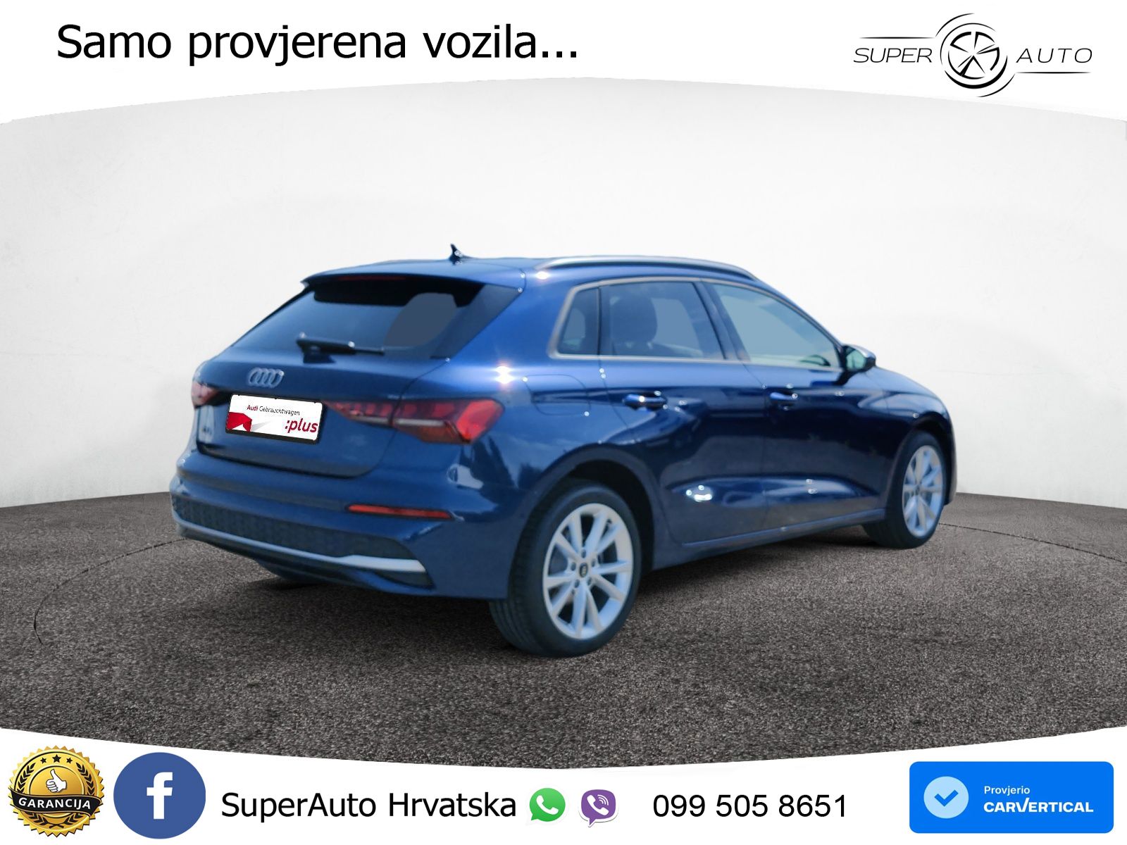 Audi A3 Sportback 40 TFSI e (204 KS) Plug-in Hybrid S tronic LED+GR SJED+ACC