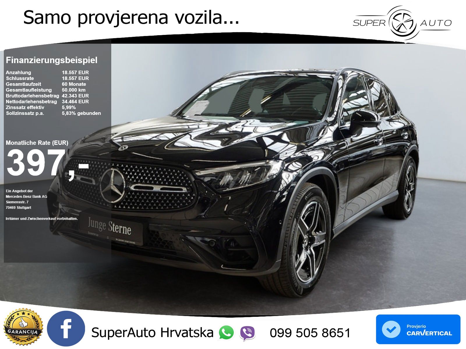 Mercedes GLC 220d (197 KS) 4MATIC 9G-TRONIC AMG ACC+GR SJED+360+PANO