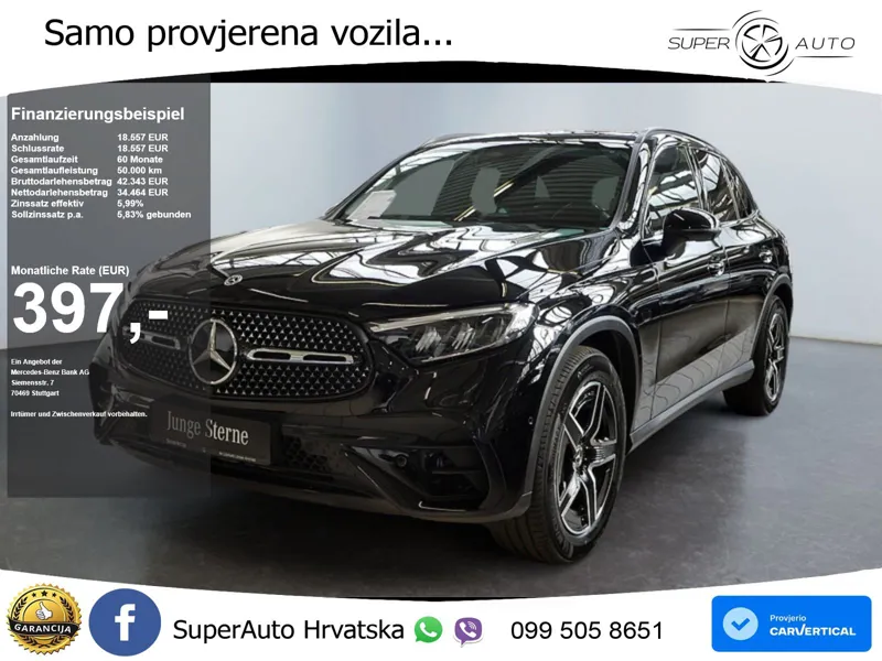 Mercedes GLC 220d (197 KS) 4MATIC 9G-TRONIC AMG ACC+GR SJED+360+PANO