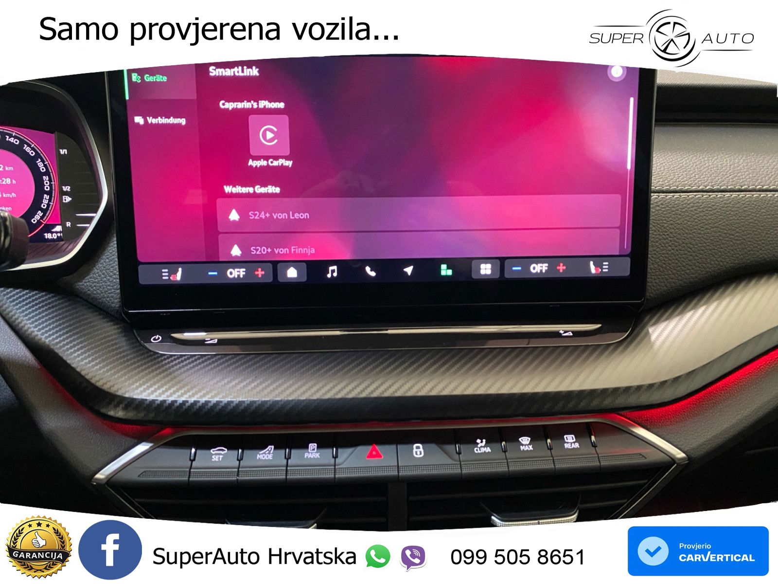 Škoda Octavia Combi 2.0 TDI (150 KS) DSG SportLine LED+GR SJED+ACC