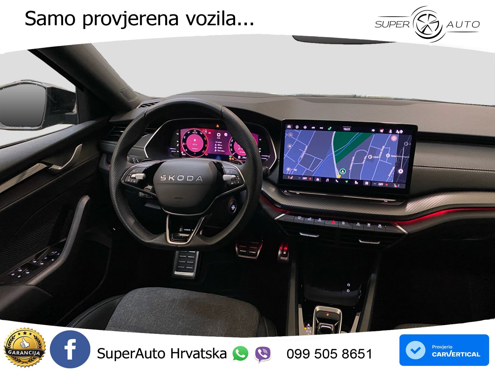Škoda Octavia Combi 2.0 TDI (150 KS) DSG SportLine LED+GR SJED+ACC