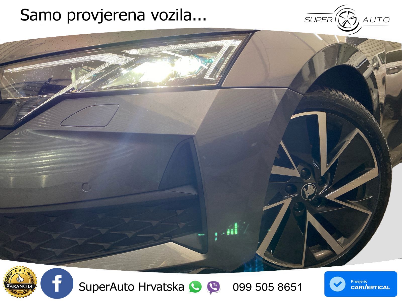 Škoda Octavia Combi 2.0 TDI (150 KS) DSG SportLine LED+GR SJED+ACC