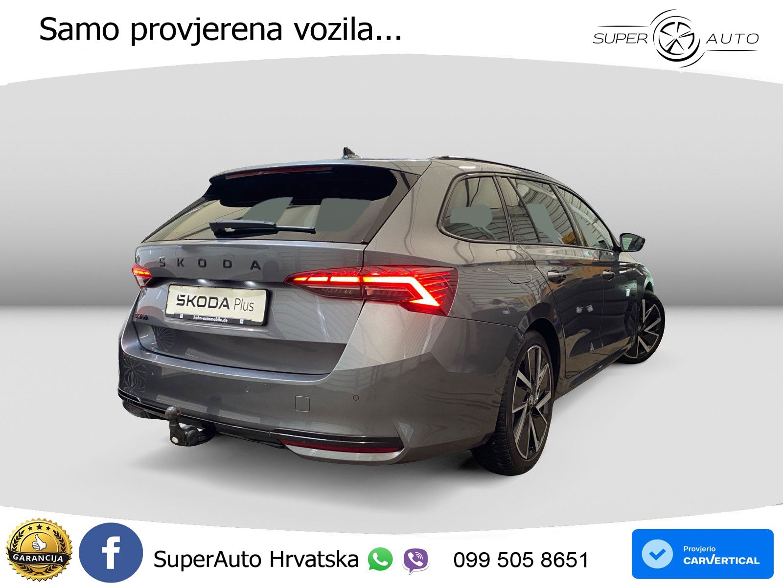 Škoda Octavia Combi 2.0 TDI (150 KS) DSG SportLine LED+GR SJED+ACC