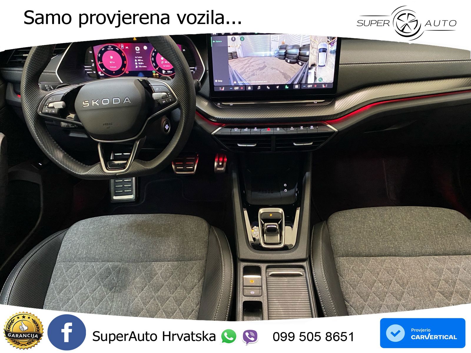 Škoda Octavia Combi 2.0 TDI (150 KS) DSG SportLine LED+GR SJED+ACC