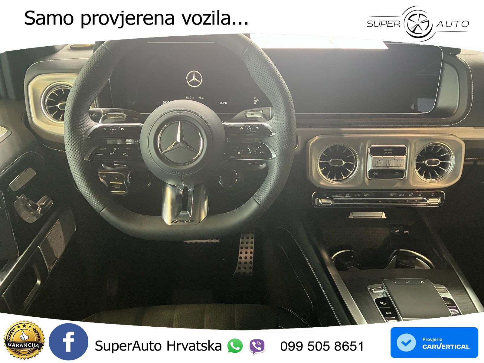 Mercedes AMG G 63 Long V8 (585 KS) 4MATIC 9G-TRONIC AMG SPEEDSHIFT TCT LED+ACC