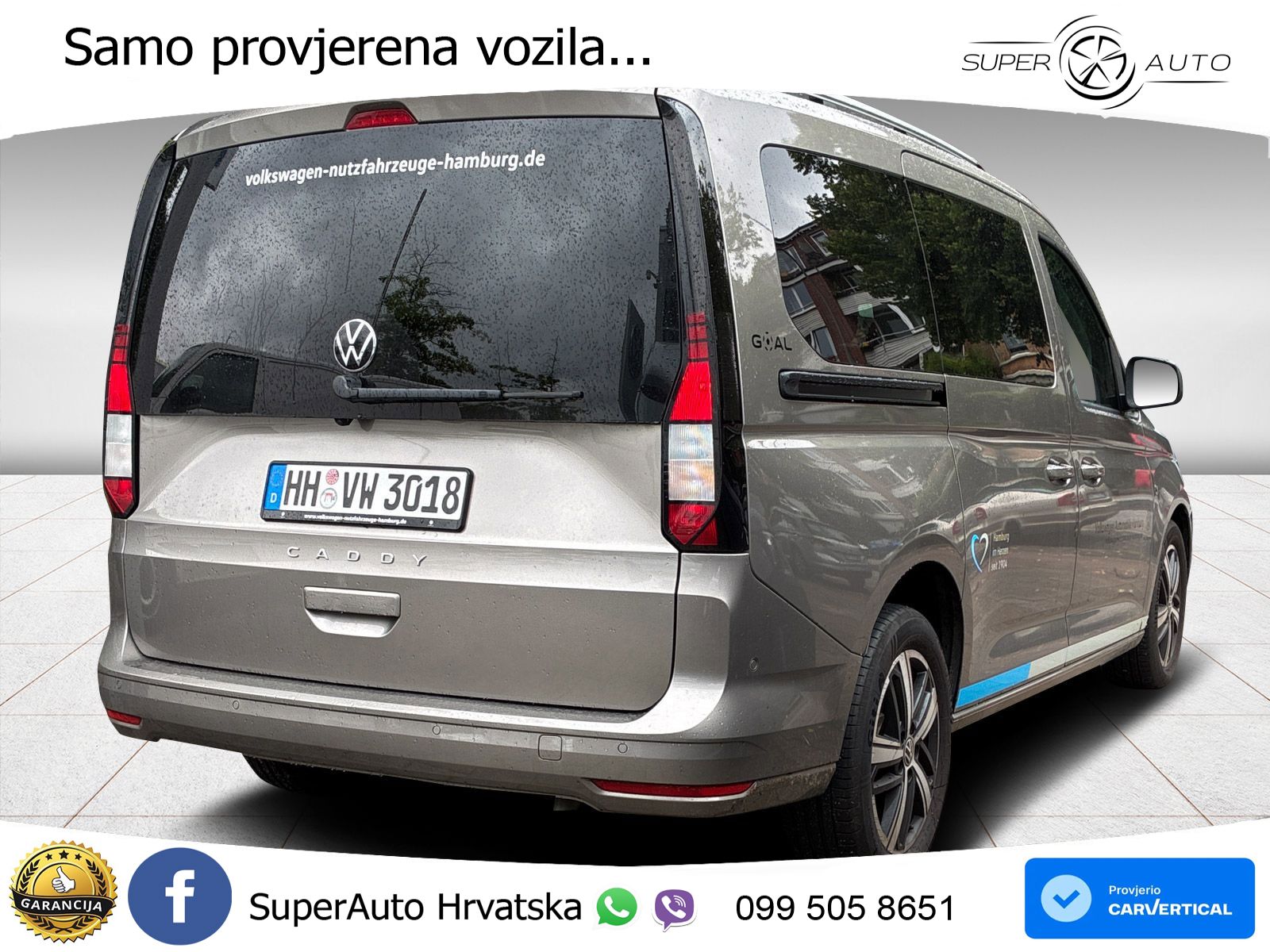 Volkswagen Caddy Goal Maxi 2.0 TDI DSG Sitzheizung CarPlay 122 KS