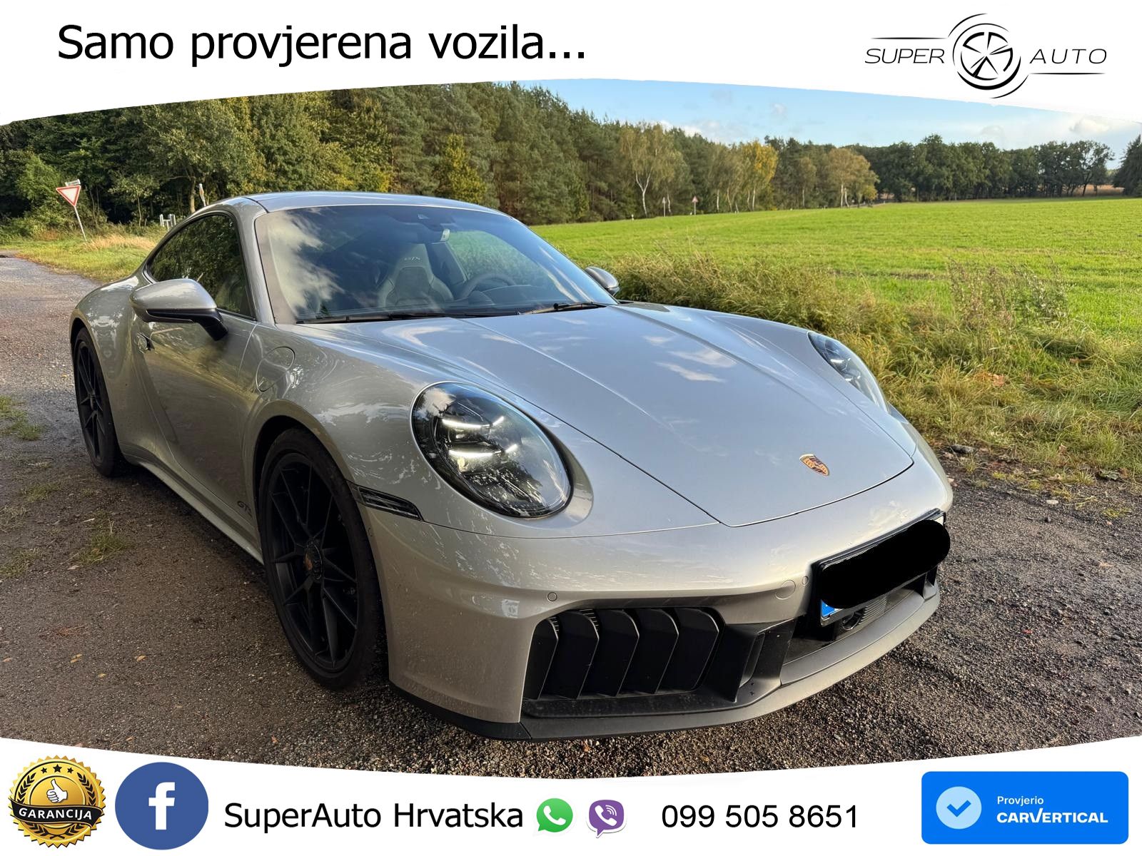 Porsche 911 Carrera GTS 3.6 (541 KS) T-Hybrid PDK LED+GR SJED+ACC