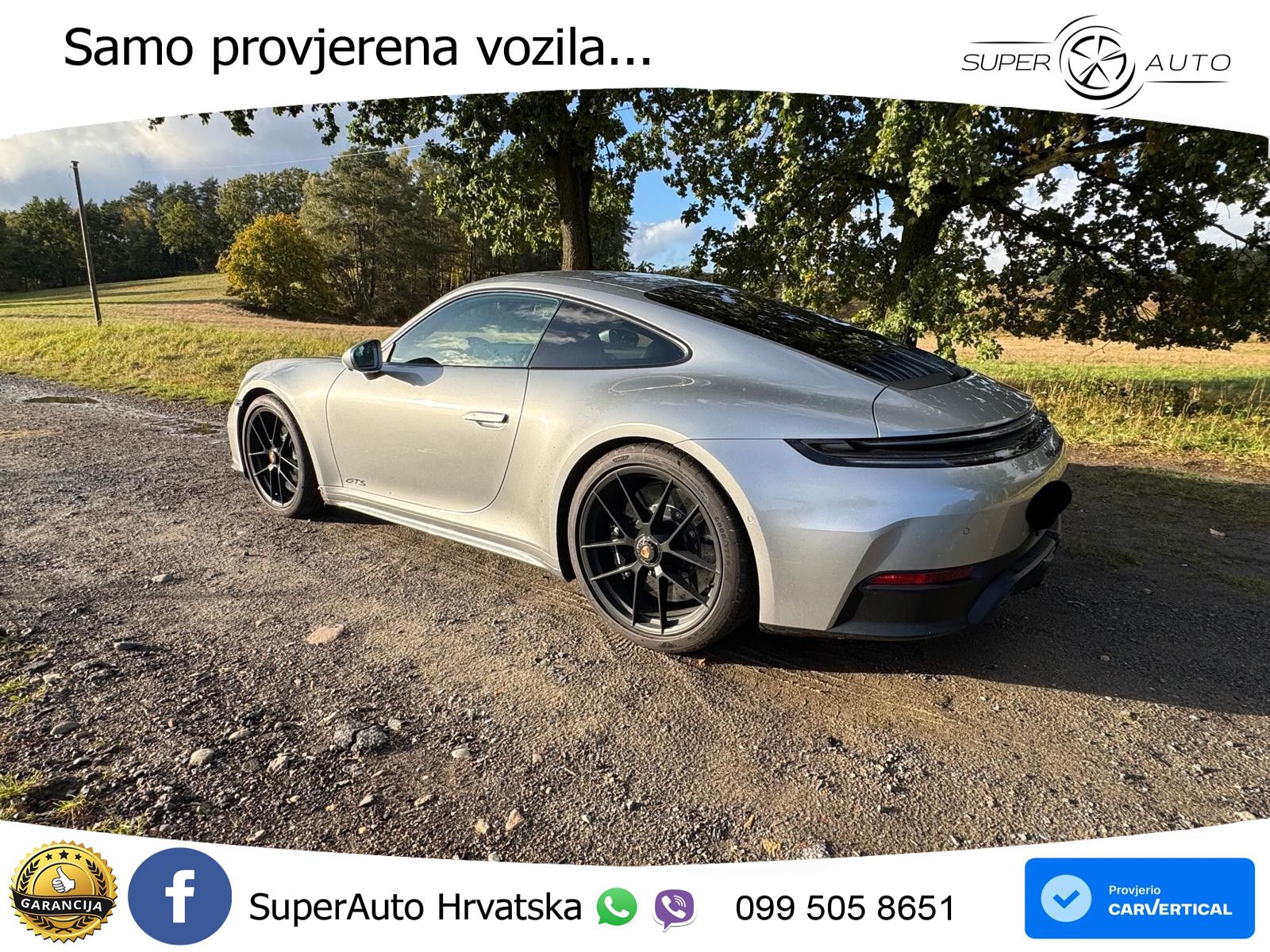 Porsche 911 Carrera GTS 3.6 (541 KS) T-Hybrid PDK LED+GR SJED+ACC