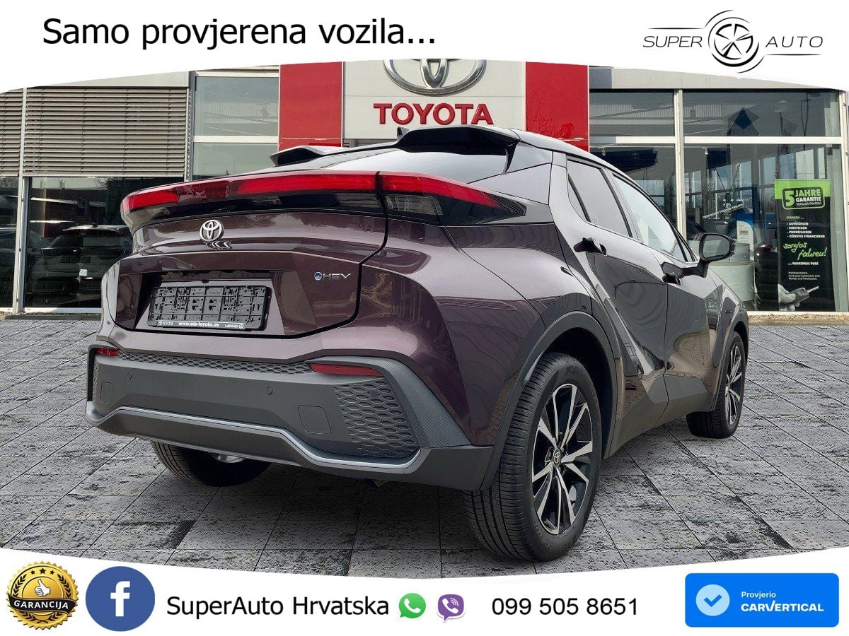 Toyota C-HR 1.8 (140 KS) Hybrid e-CVT Team Deutschland LED+GR SJED+ACC