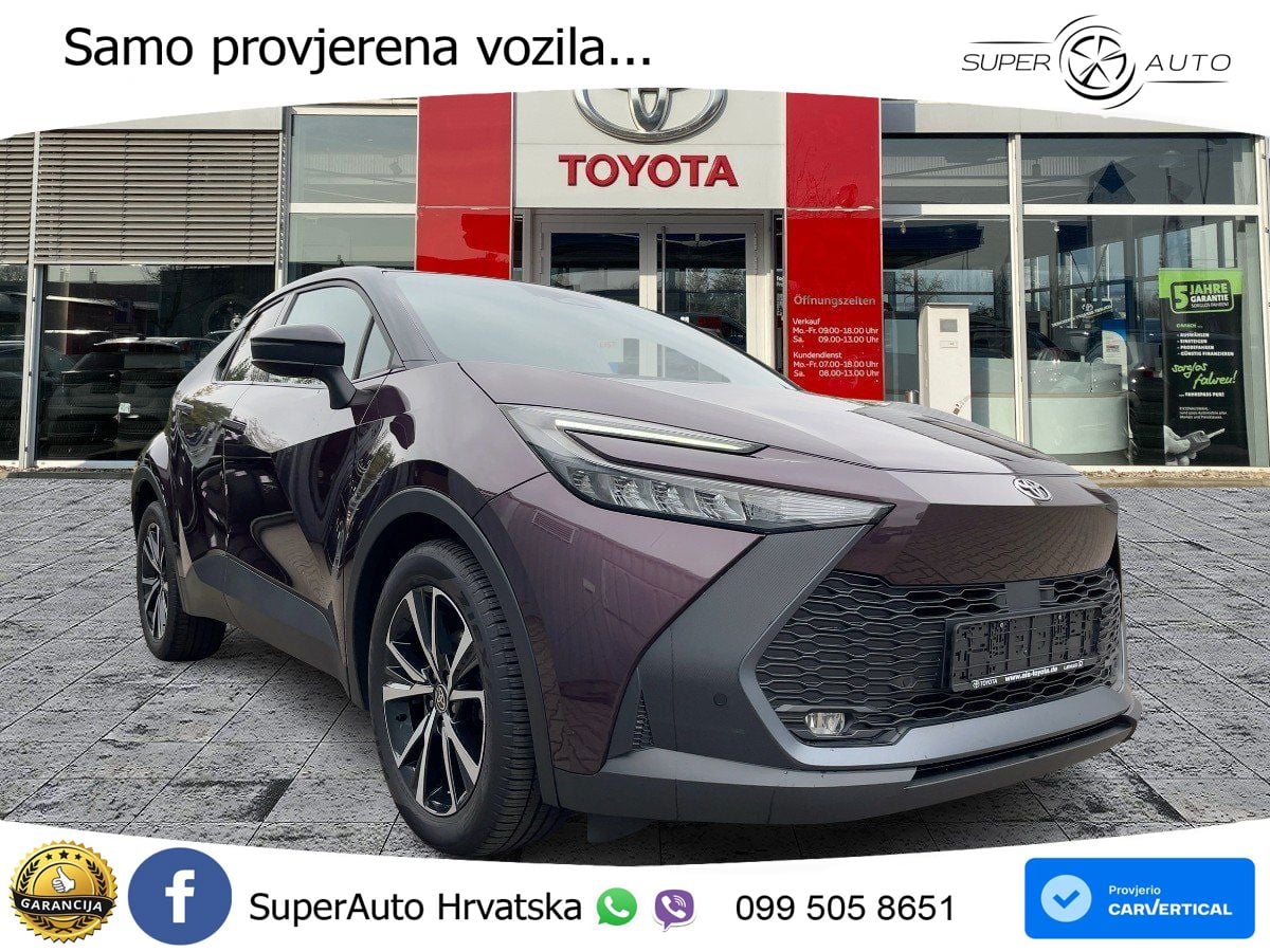 Toyota C-HR 1.8 (140 KS) Hybrid e-CVT Team Deutschland LED+GR SJED+ACC