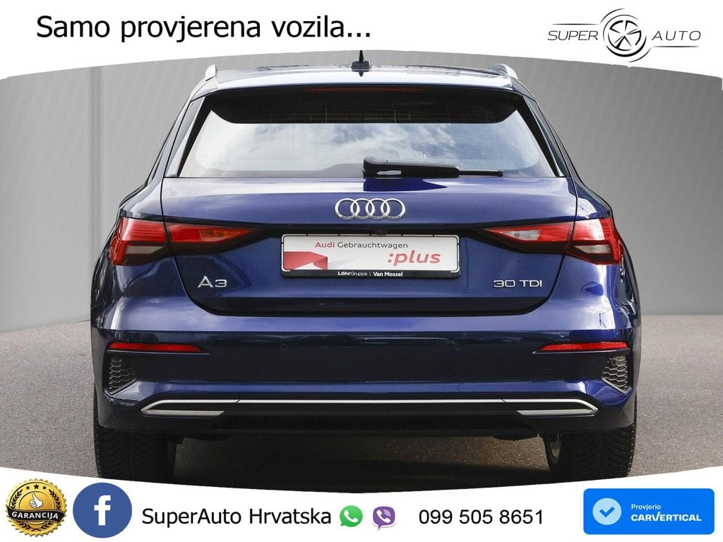 Audi A3 30 TDI (116 KS) advanced