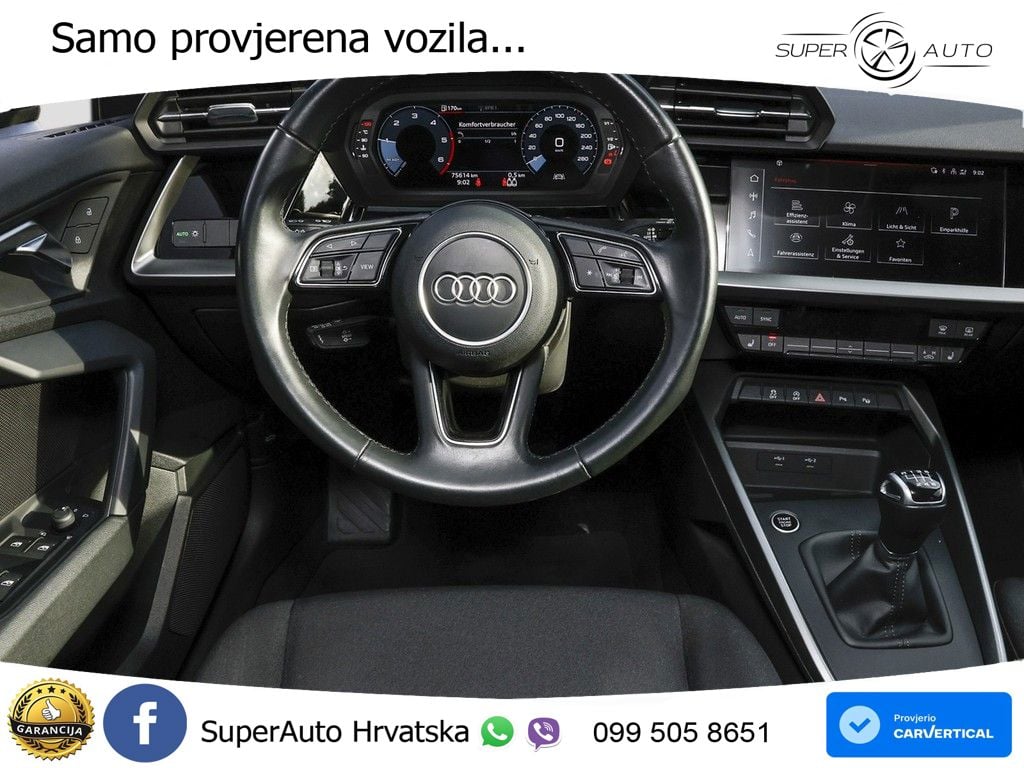 Audi A3 30 TDI (116 KS) advanced