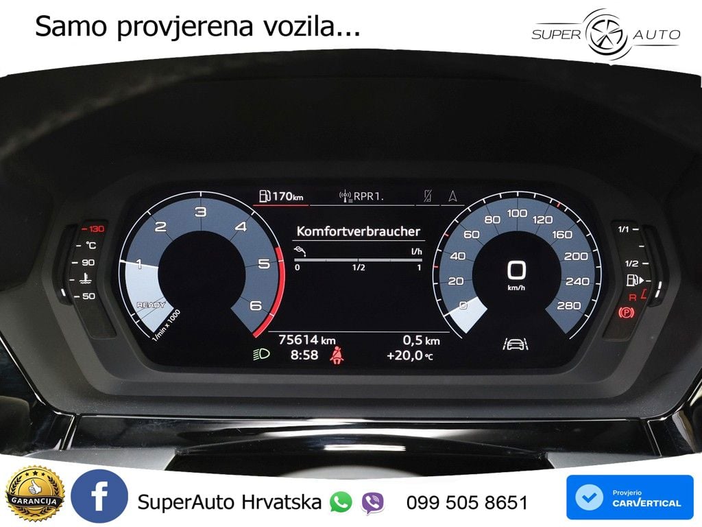 Audi A3 30 TDI (116 KS) advanced