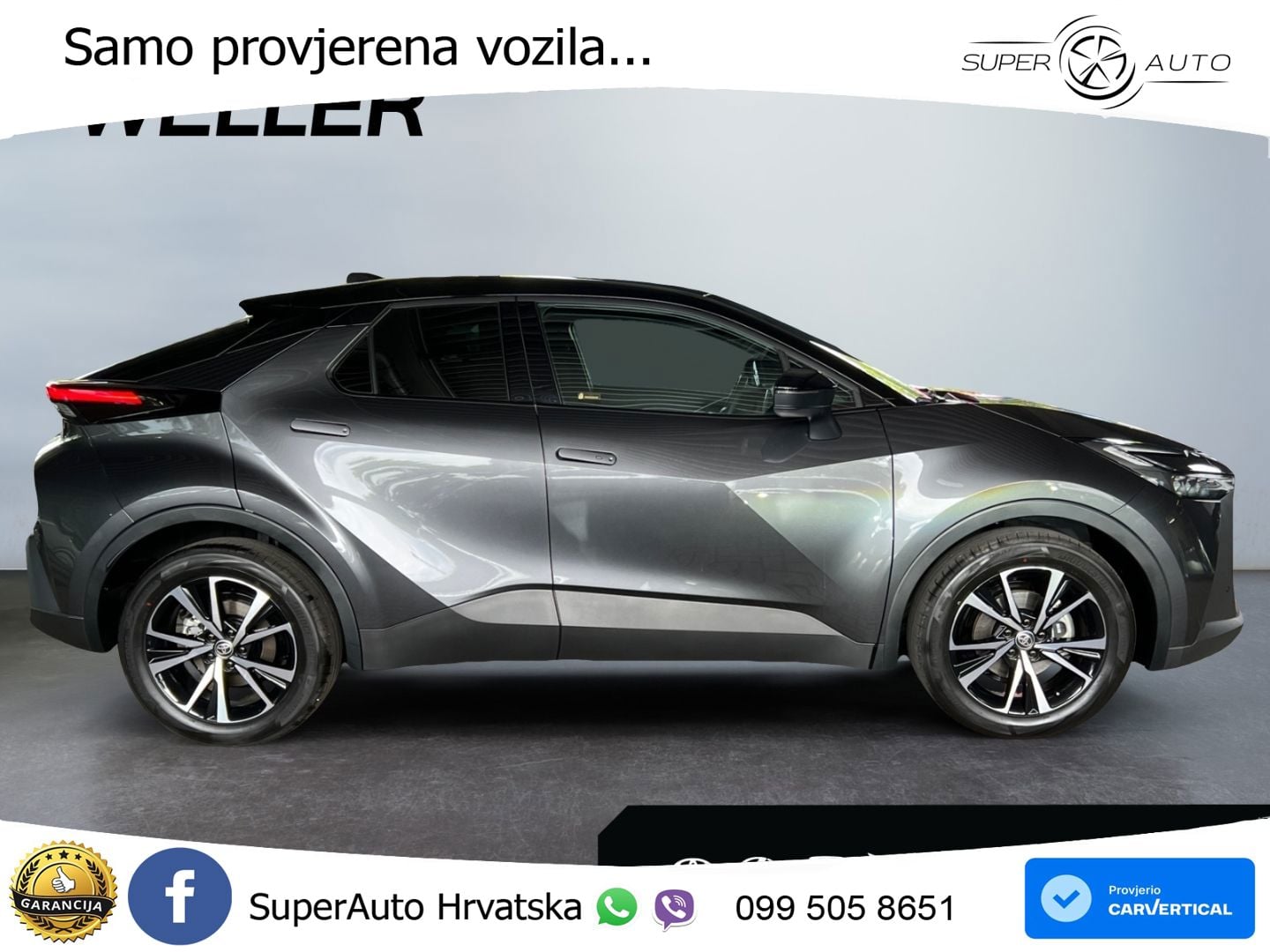 Toyota C-HR 1.8 (140 KS) Hybrid e-CVT Team D LED+GR SJED+ACC