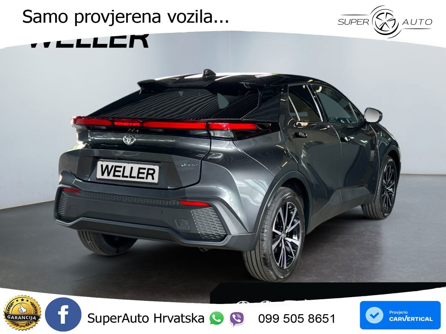 Toyota C-HR 1.8 (140 KS) Hybrid e-CVT Team D LED+GR SJED+ACC