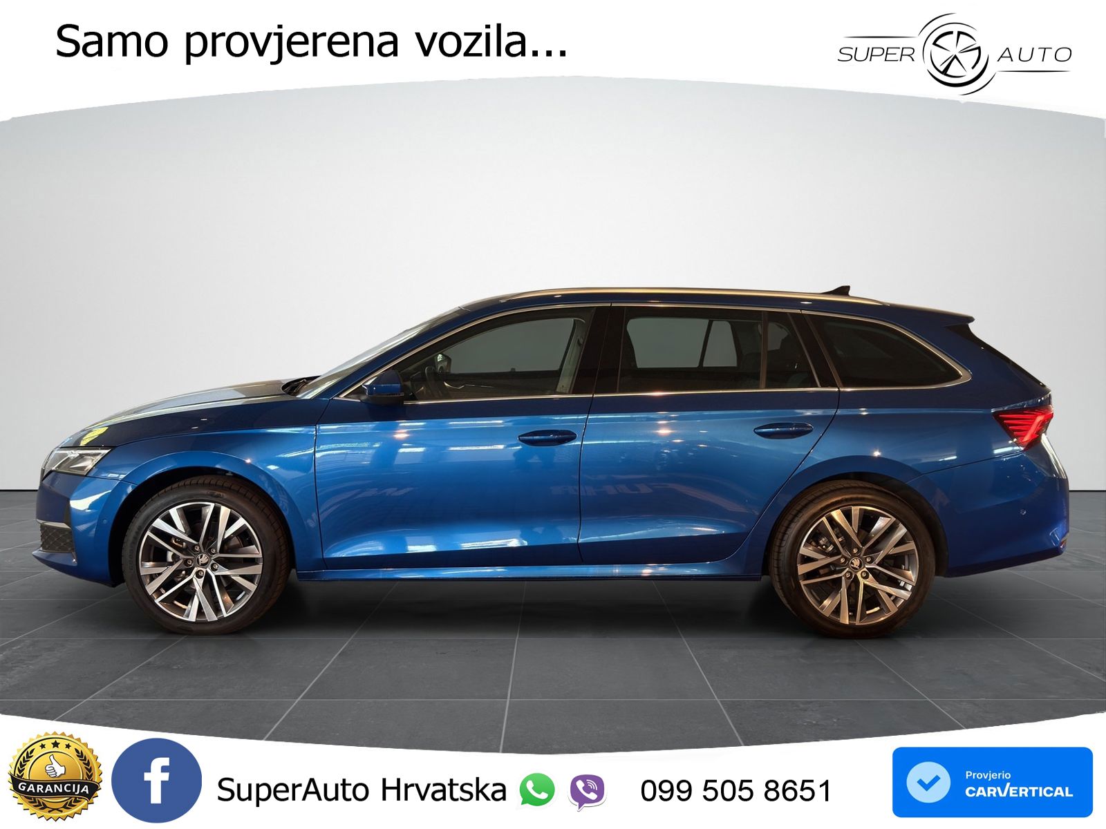 Škoda Octavia Combi 1.5 TSI (150 KS) DSG LED+GR SJED+ACC