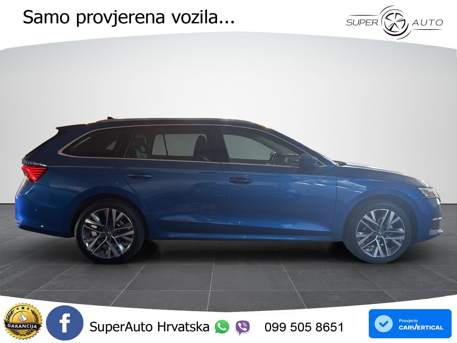 Škoda Octavia Combi 1.5 TSI (150 KS) DSG LED+GR SJED+ACC