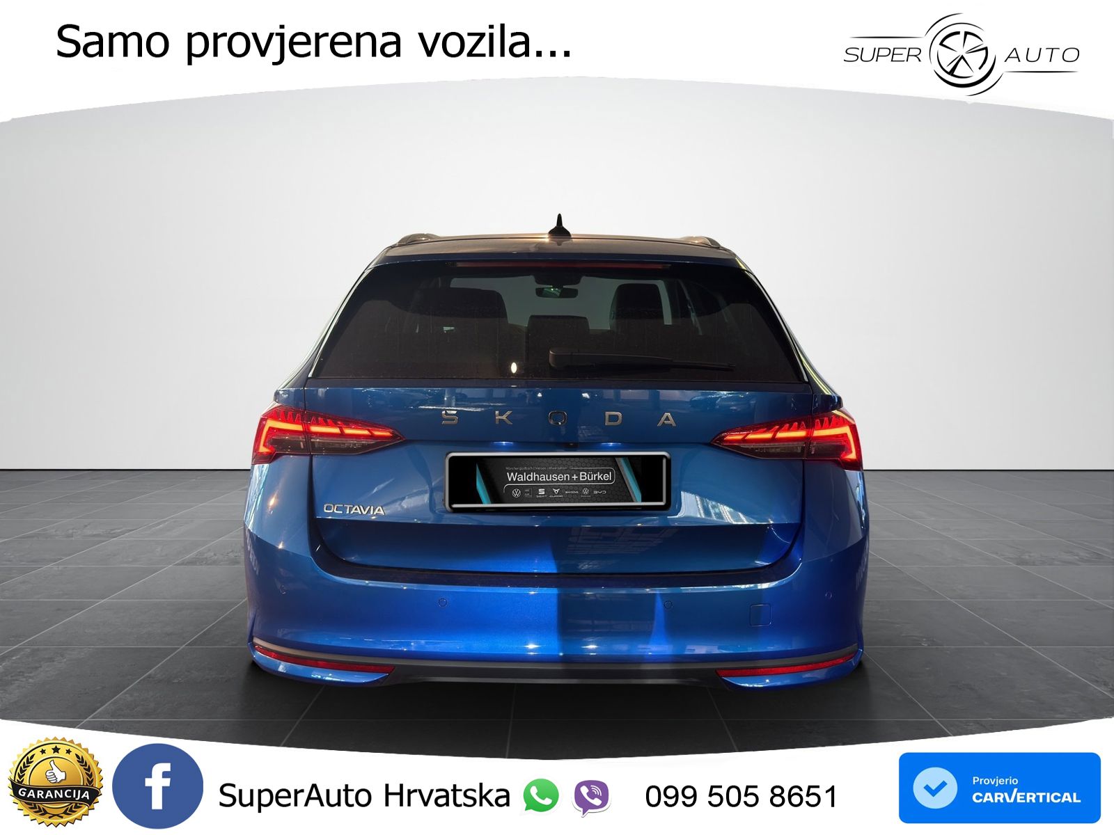 Škoda Octavia Combi 1.5 TSI (150 KS) DSG LED+GR SJED+ACC