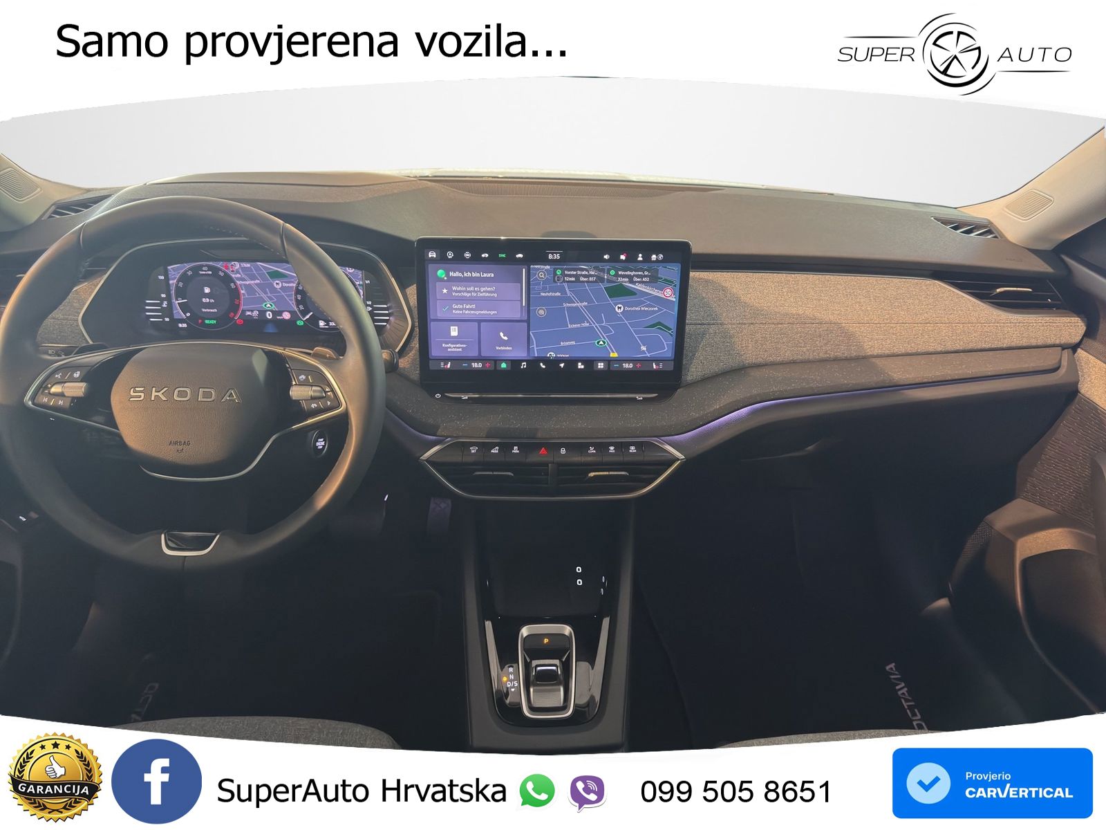 Škoda Octavia Combi 1.5 TSI (150 KS) DSG LED+GR SJED+ACC