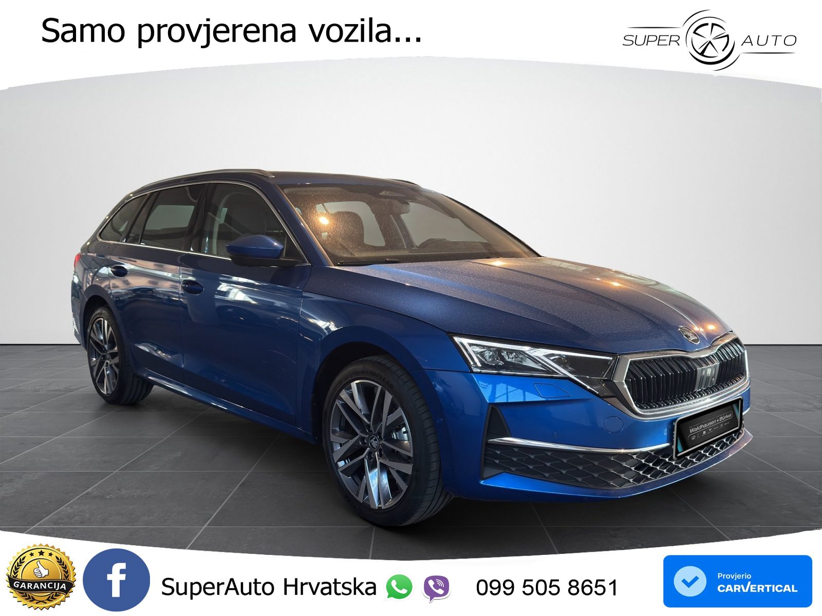 Škoda Octavia Combi 1.5 TSI (150 KS) DSG LED+GR SJED+ACC
