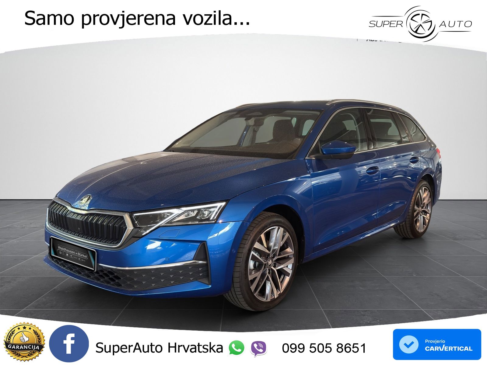 Škoda Octavia Combi 1.5 TSI (150 KS) DSG LED+GR SJED+ACC