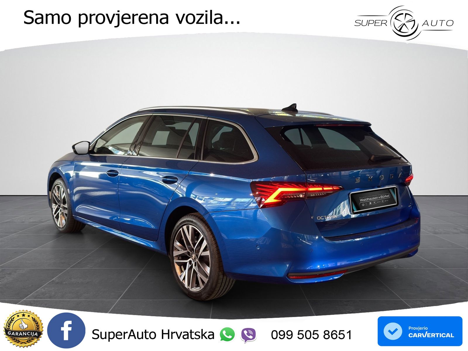 Škoda Octavia Combi 1.5 TSI (150 KS) DSG LED+GR SJED+ACC