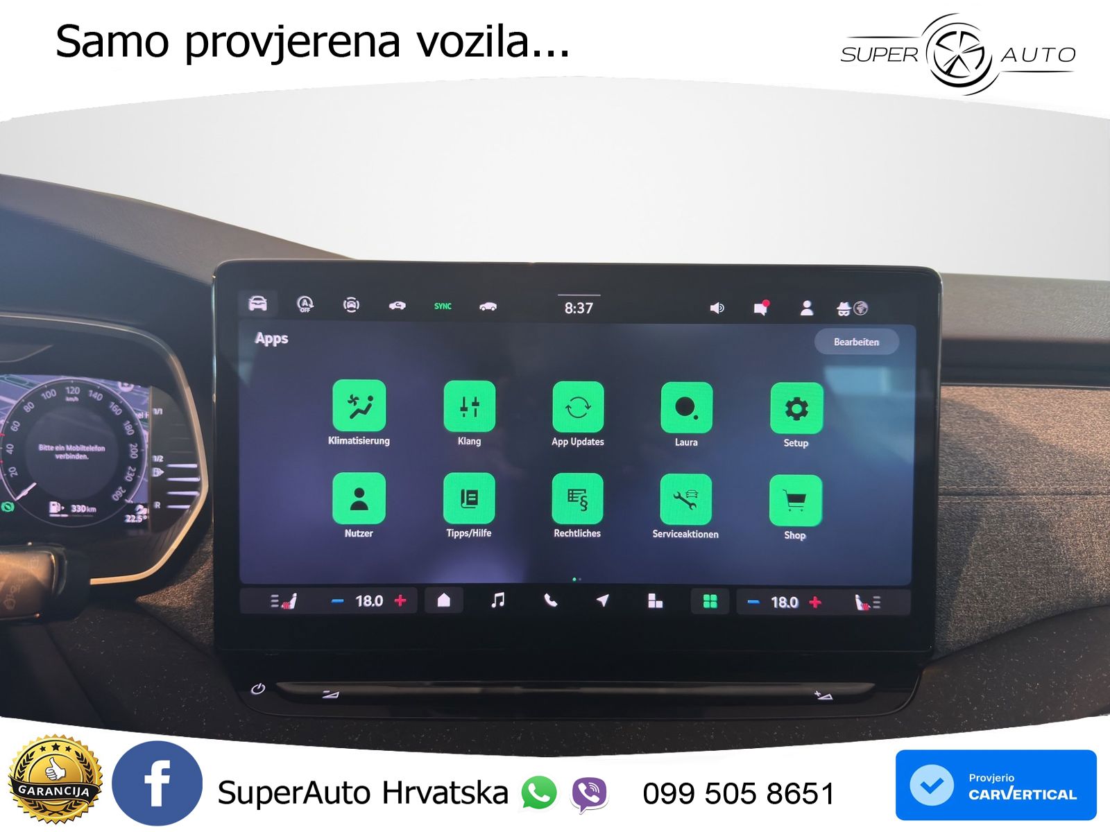 Škoda Octavia Combi 1.5 TSI (150 KS) DSG LED+GR SJED+ACC