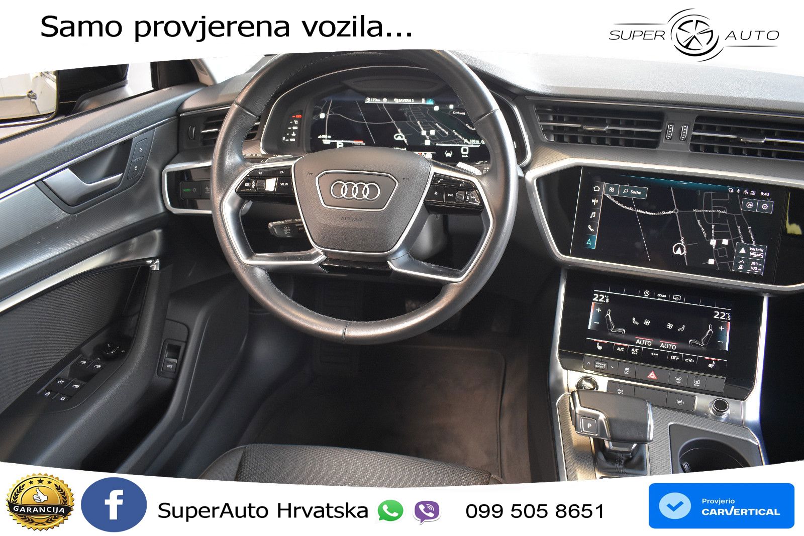 Audi A6 40 TDI (204 KS) S tronic LED+GR SJED+ACC