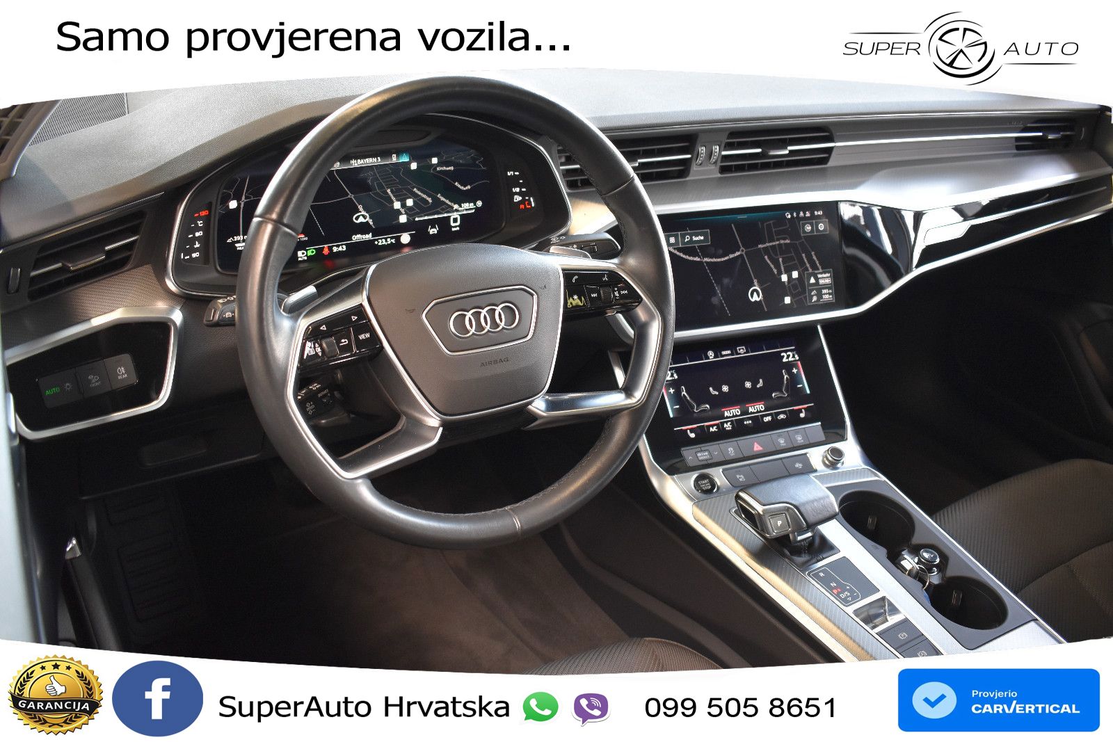 Audi A6 40 TDI (204 KS) S tronic LED+GR SJED+ACC