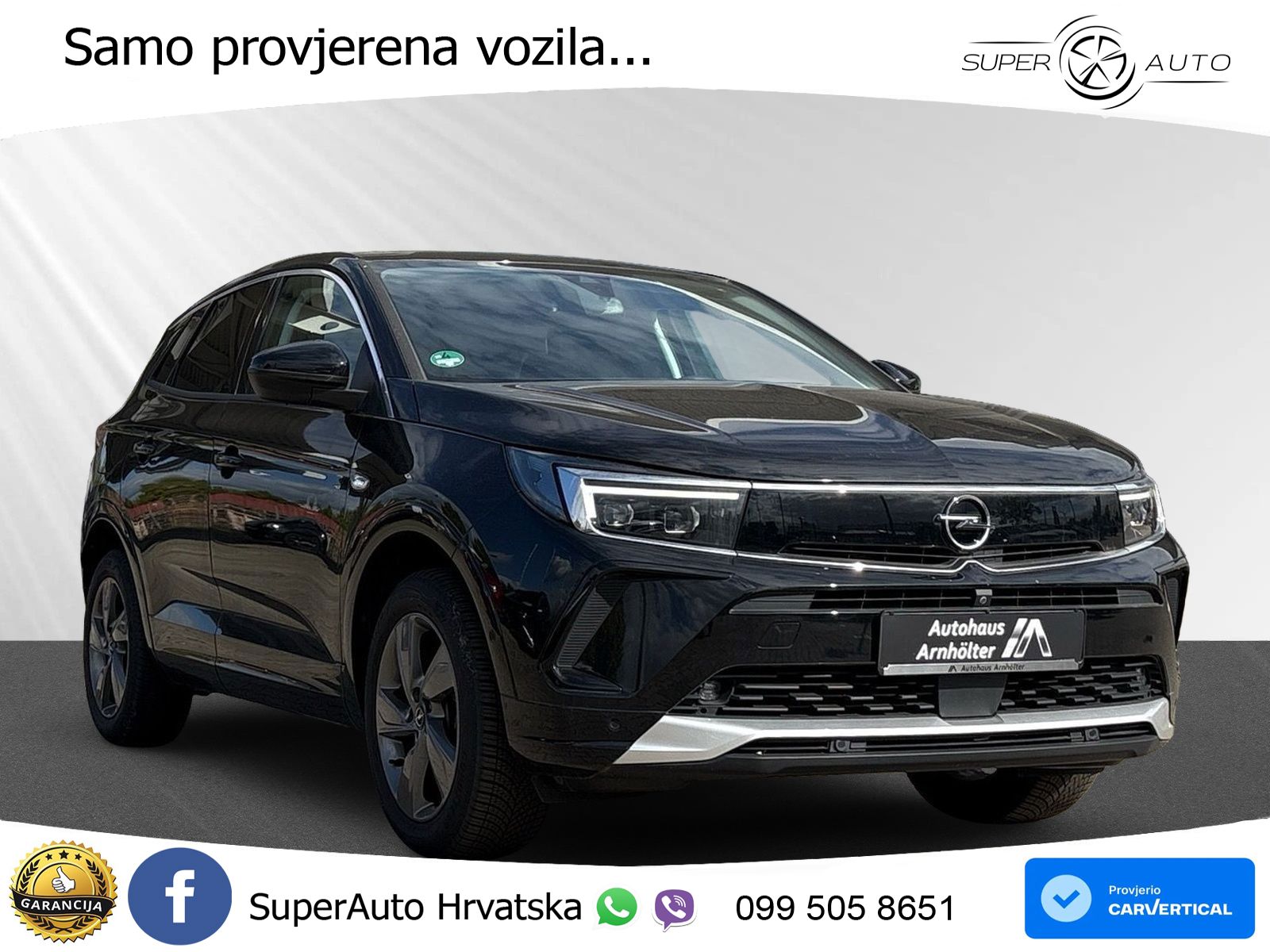 Opel Grandland 1.2i Turbo (130 KS) Automatic Elegance LED+GR SJED+ACC