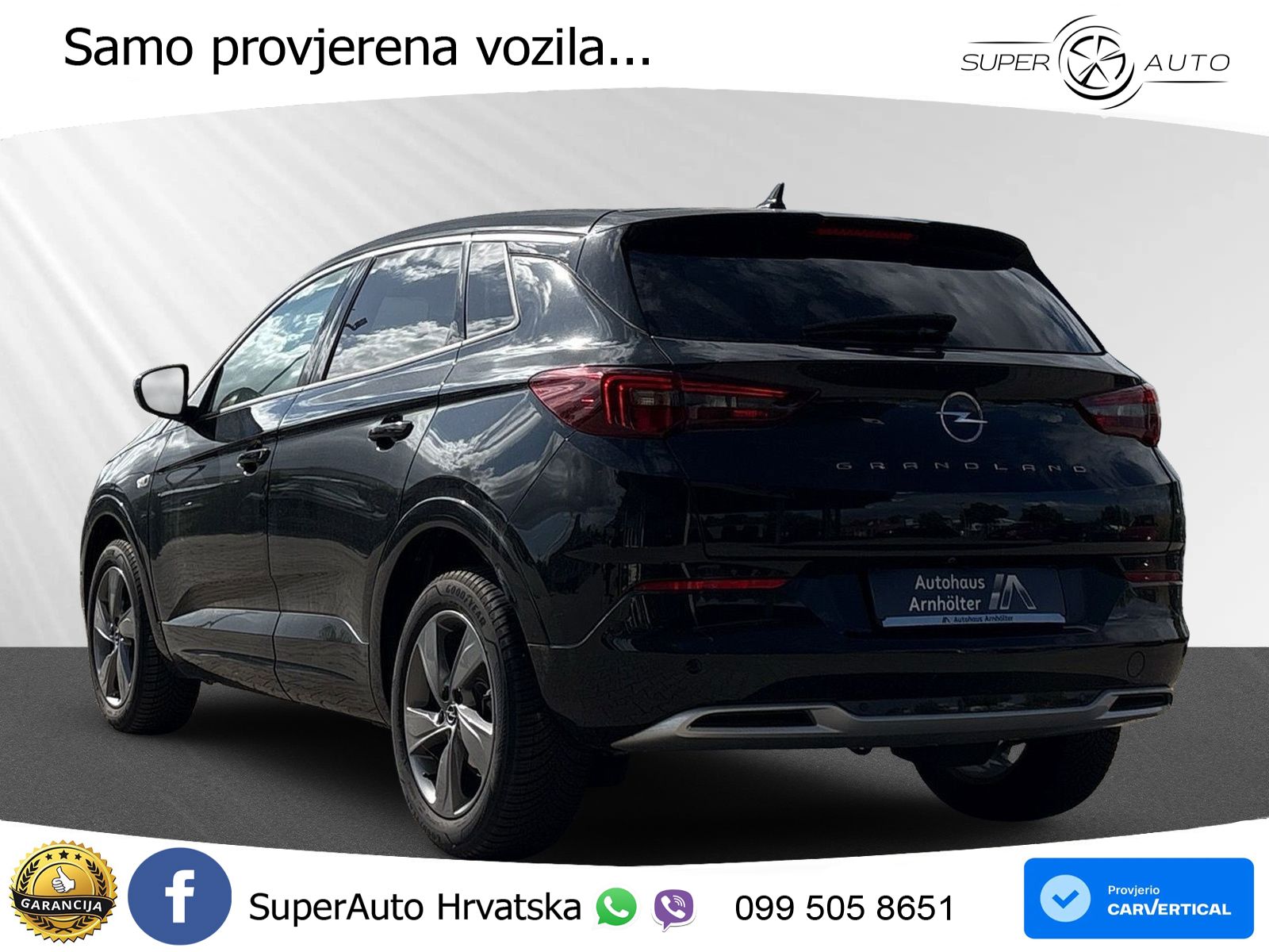 Opel Grandland 1.2i Turbo (130 KS) Automatic Elegance LED+GR SJED+ACC