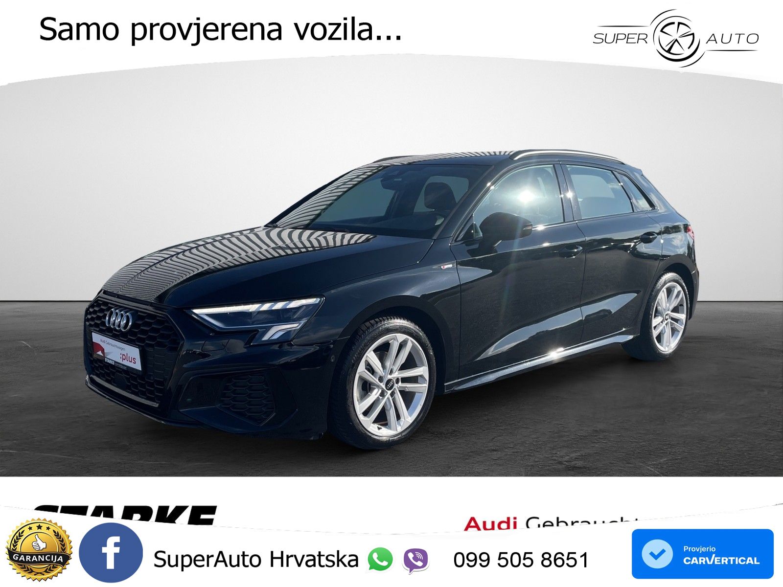 Audi A3 35 TDI (150 KS) S tronic S line