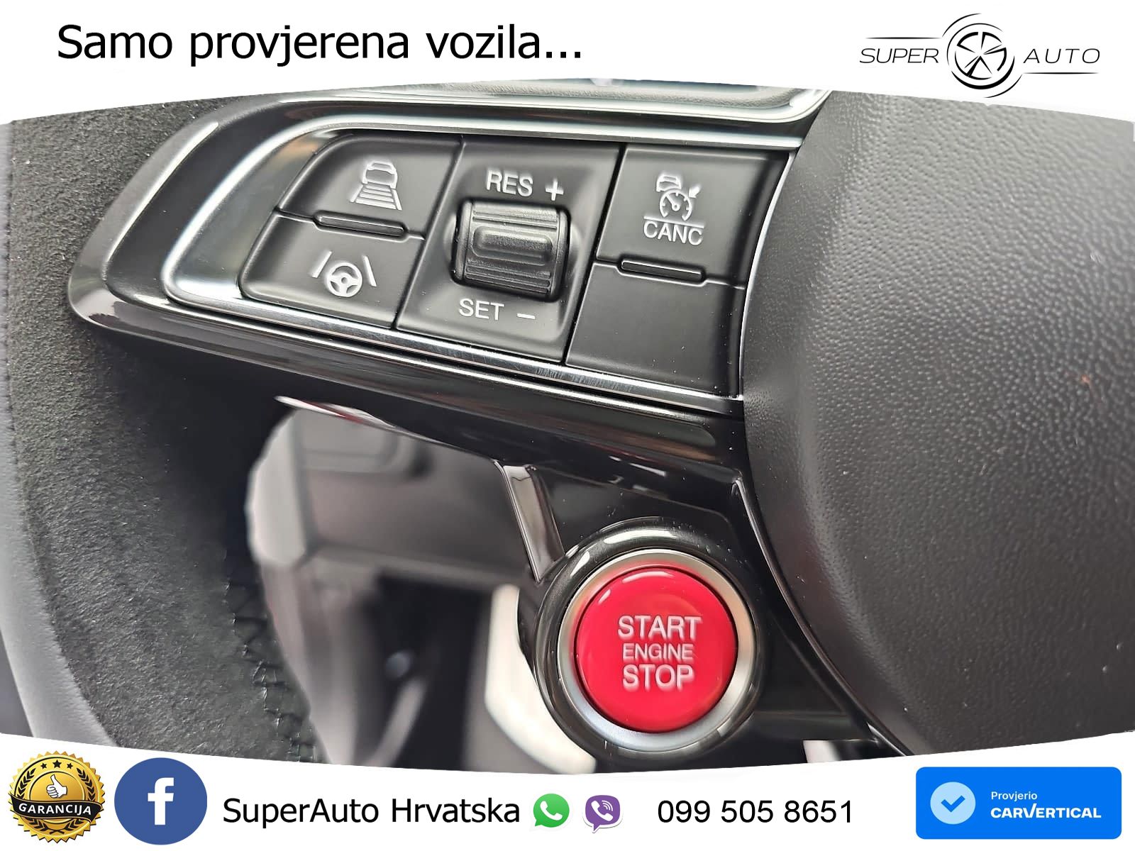 Alfa Romeo Giulia Quadrifoglio 2.9 V6 Bi-Turbo (520 KS) Automatic LED+GR SJED+ACC