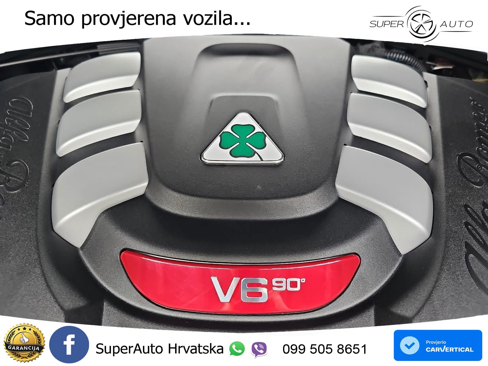 Alfa Romeo Giulia Quadrifoglio 2.9 V6 Bi-Turbo (520 KS) Automatic LED+GR SJED+ACC